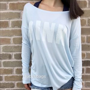 NWOT Victoria's Secret Pink Soft Long Sleeve